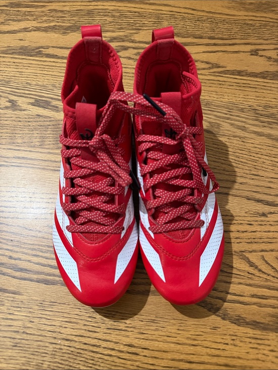 adidas Other - Adidas AdiZero Patrick Mahomes Kids Red and White Football Cleats